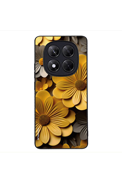 Other Θήκη Sonique Σειράς 3D Λουλουδιών για Xiaomi Redmi Note 14 Pro 4G Κίτρινο
