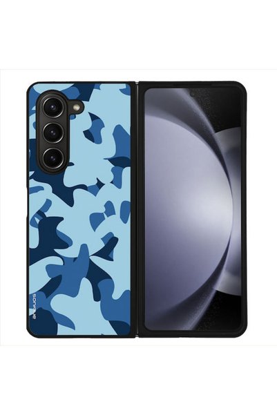 Other Θήκη Sonique Σειρά Στρατιωτικού Καμουφλάζ για Samsung Galaxy Z Fold 5 Μπλε