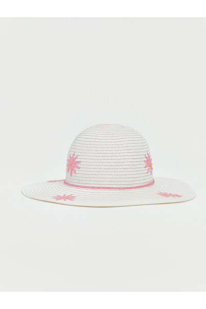 LC Waikiki Straw Girls' Bucket Hat