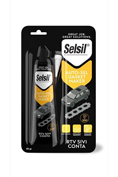 Selsil Auto-Sel RTV Sıvı Conta 85 Gr