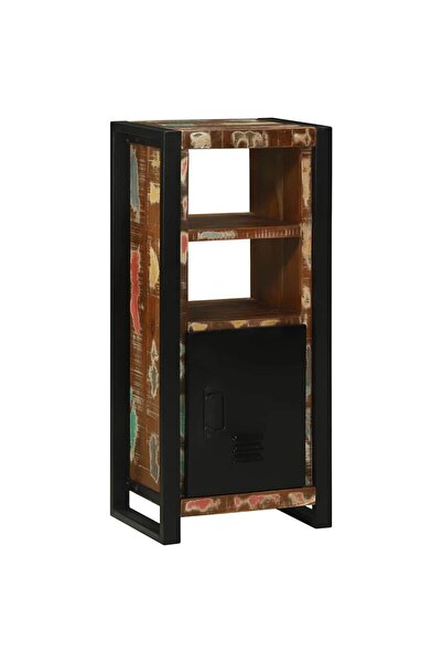 vidaxl Bathroom Cabinet with Shelf Brown 40 x 30 x 90 cm Solid Reclaimed Wood