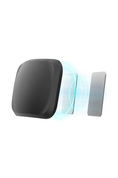 Hurtel Magnetic Case For Apple Airtag Black Protective