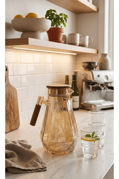 SepetçiBaba Aqua Cam Sürahi 1800 Ml - 175