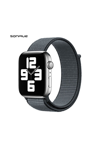 Other Λουράκι Sonique Υφασμάτινο Γκρι (Apple Watch 38/40/41/42mm)