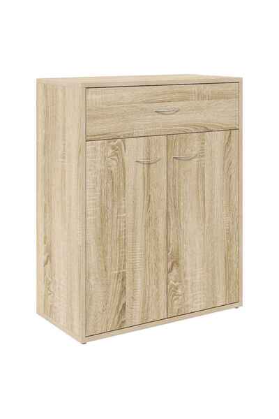 vidaxl Dulap, stejar Sonoma, 60 x 30 x 75 cm, lemn prelucrat