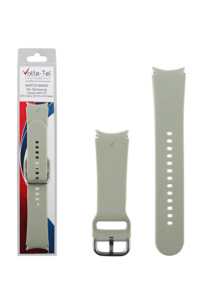 Other Volte-Tel VT112 Λουράκι Σιλικόνης Χακί (Galaxy Watch4/5/6/7/FE/4 Classi...
