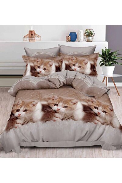 OEM 3D satin Cotton Duvet Cover Set – 6 pieces | 13447
