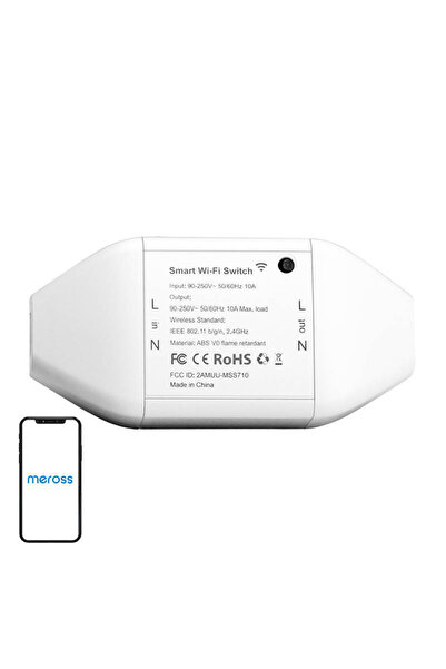 MEROSS Comutator inteligent Wi-Fi pentru Alexa Google Assistant Home Mss710Un