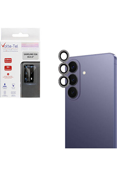 Other Volte-Tel Ασημί Σκληρυμένο Γυαλί Προστασίας Κάμερας για Samsung S26 5g