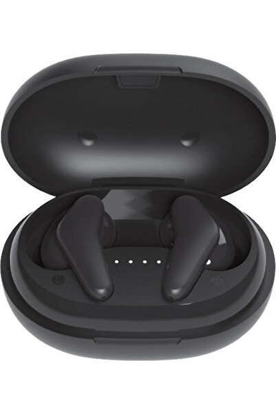 Vivanco Νέα Ζεύγη Ενδοωτικά Ακουστικά Bluetooth Handsfree με Θήκη Φόρτισης Μαύρα