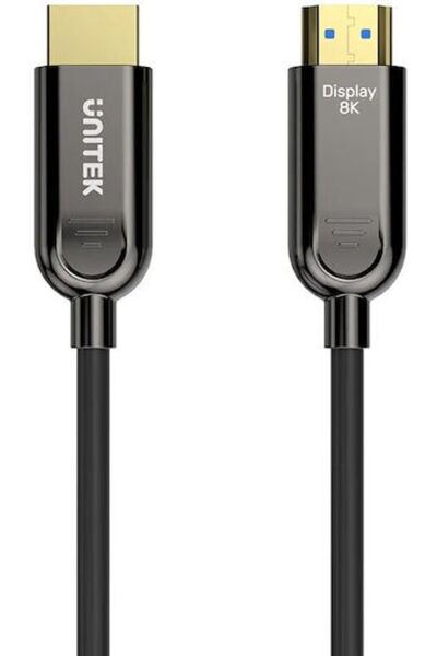 Unitek HDMI 2.1 Υπέρ-υψηλής Ταχύτητας 48Gbps 4K 120Hz HDR VRR Καλώδιο HDMI Αρ...