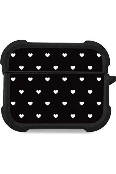 Other Θήκη Σιλικόνης Sonique Heart Series σε Μαύρο χρώμα για Apple AirPods Pro