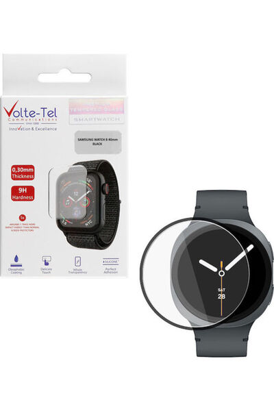 Other Volte-Tel Σκληρυμένο Γυαλί Πλήρους Κάλυψης για το SAMSUNG WATCH 8 40mm ...
