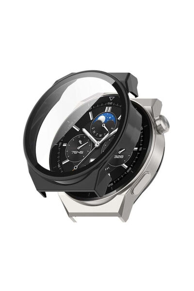 Techsuit Defense360 Pro Πλαστική Θήκη με Γυαλί σε Μαύρο χρώμα για Huawei Watc...