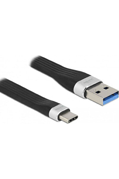 DELOCK Μετατροπέας USB-C αρσενικό σε USB-A αρσενικό Γκρι 1 τεμάχιο 85771