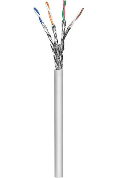 goobay Καλώδιο S/FTP Cat.6a Gigabit Ethernet Ατερματισμένο 305μ Γκρι Κωδικός:...