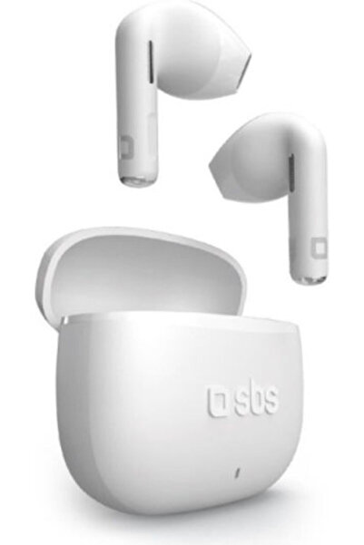 SBS GO Pods Ακουστικά Bluetooth Handsfree με Θήκη Φόρτισης Λευκά