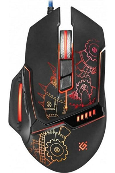 Defender Σας σκοτώνω όλους GM-480L RGB Ποντίκι Gaming 3200 DPI Μαύρο