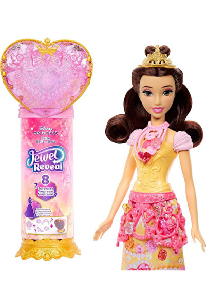 Mattel Games Μάτελ Μπελ με Κούκλα και Κοσμηματοθήκη Πριγκίπισσα της Disney γι...