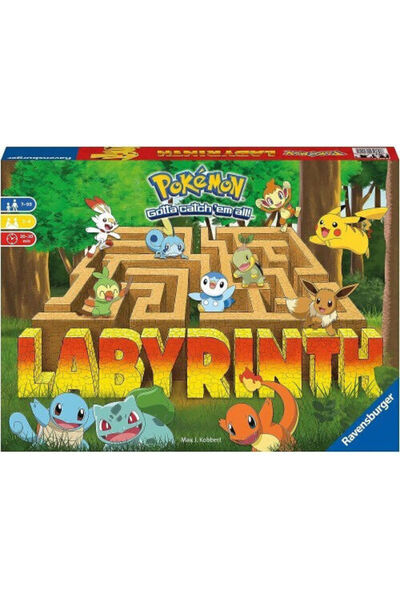 RAVENSBURGER Επιτραπέζιο Παιχνίδι Λαβύρινθος Πόκεμον για 2-4 Παίκτες 7+ Ετών ...