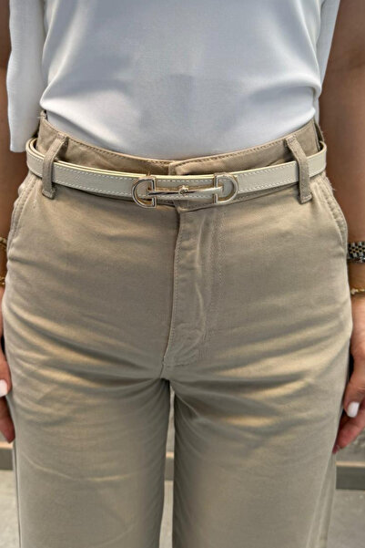 sunfyre Women's Gold Buckle Thin Belt, Trouser Belt, Shirt Belt, Jacket Belt ...