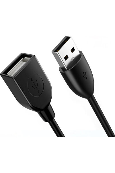 Cabletime USB 2.0 Cable USB-A Male - USB-A Female Black 1.5m CT-AMAF2.0-PB1.5