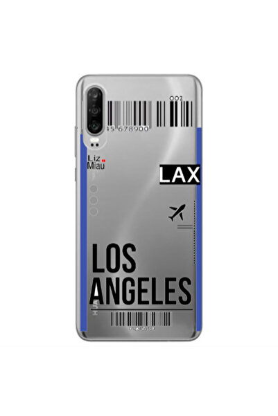Other Huawei P30 Los angeles Transparent Silicone TPU Θήκη