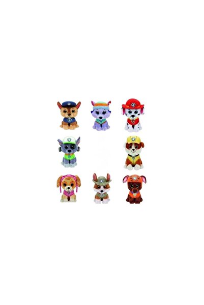 OEM Top Bottom Set of 8 Plush toys TOYS DEPO, Paw Patrol, Glass Eyes, Interac...