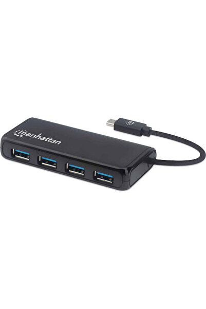 MANHATTAN IUSB31C-HUB430M Διανομέας USB 4 Θυρών USB 3.2 με σύνδεση USB-C Κωδι...