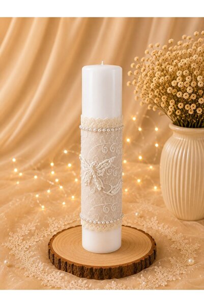 BUTERFLYMODEM Lumânare de Botez Butterfly Grace