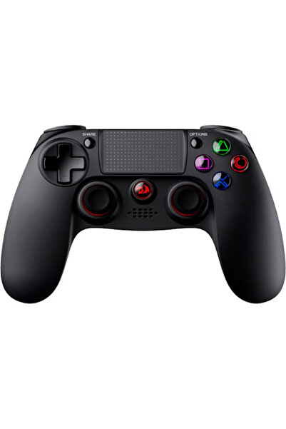 REDRAGON Juno G818 Ασύρματο & Ενσύρματο Χειριστήριο για PC / PS4 Μαύρο