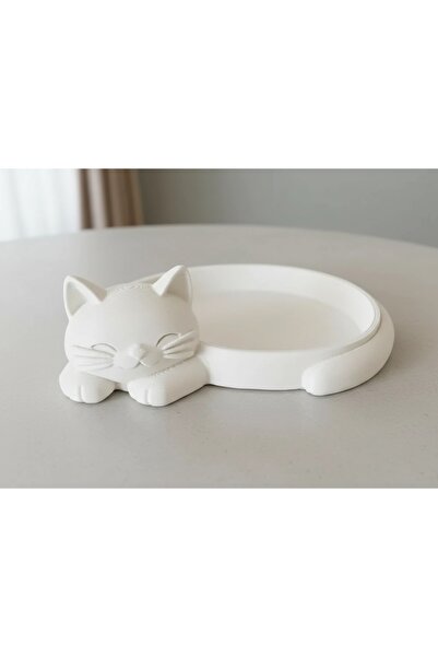 OEM Decorative Organizer with Cat Design, Small Objects Holder for Desk, Nigh...