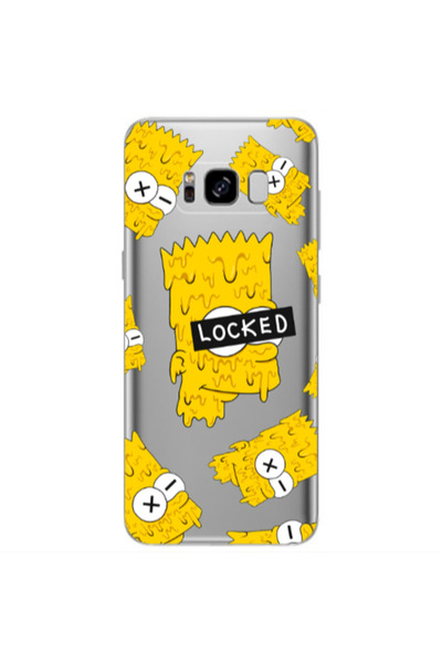 Other Samsung S8 Bart Simpson Transparent Silicone TPU Θήκη