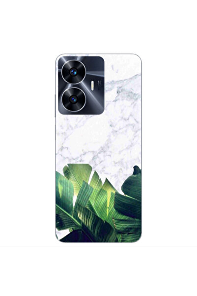 Other Realme Note 50 Marble Laves Transparent Silicone TPU Θήκη