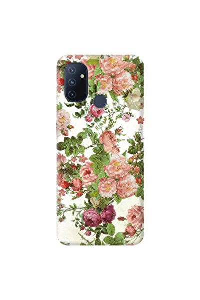 Other Oneplus Nord 100 Pink roses 2 Transparent Silicone TPU Θήκη