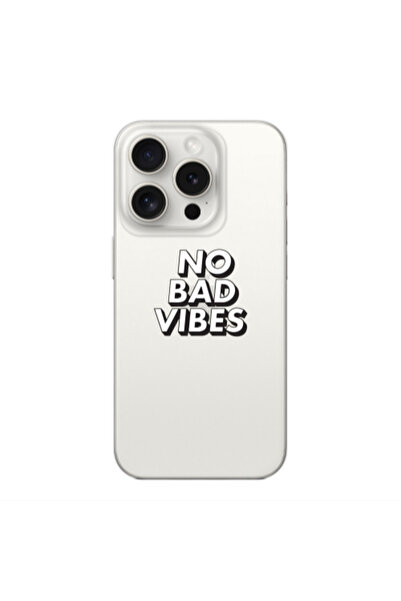 Other Apple Iphone 16 Pro No bad vibes Transparent Silicone TPU Θήκη
