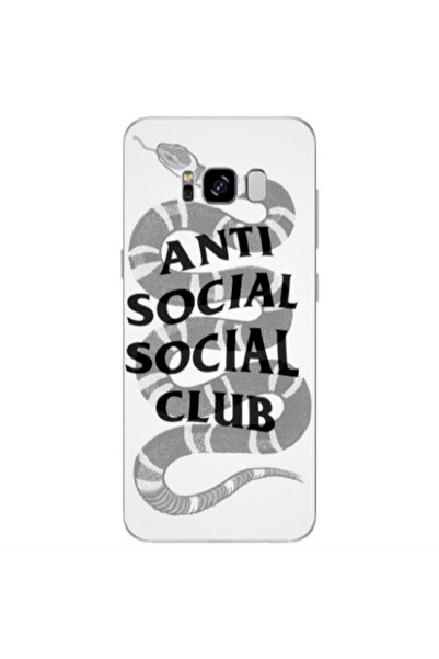 Other Samsung S8 Plus Social club Transparent Silicone TPU Θήκη
