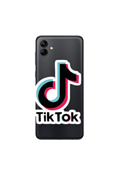 Other Samsung A04 Tik Tok Transparent Silicone TPU Θήκη