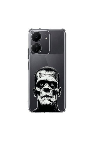PPKin Poco C65 Compatible Horror 6 Design Transparent Case
