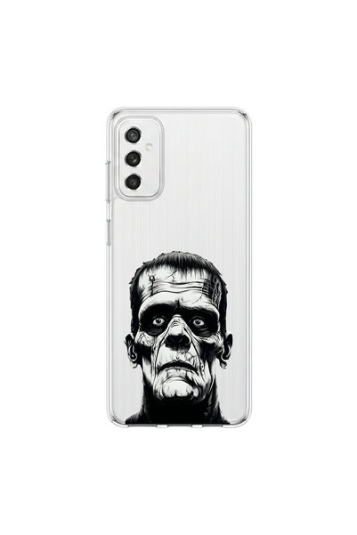 PPKin Samsung Galaxy M52 Compatible Horror 6 Design Transparent Case