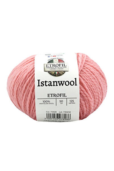 Etrofil Istanwool pređa za pletenje, boja slatki roze, 100% turska vuna, 50g ...