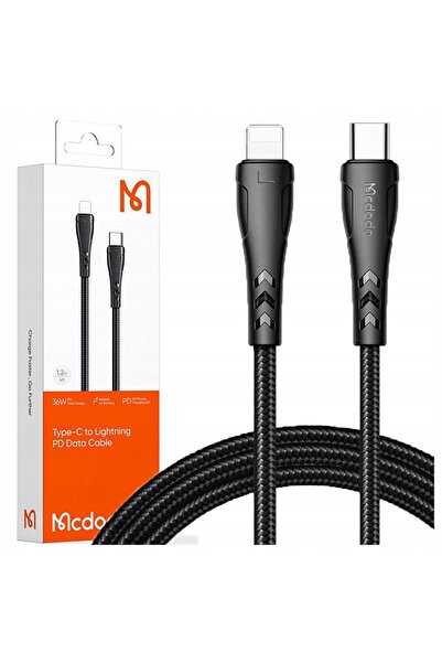 Mcdodo Cablu USB-C la Lightning Încărcare Rapidă 36W 1M Pentru iPhone 11 12 1...