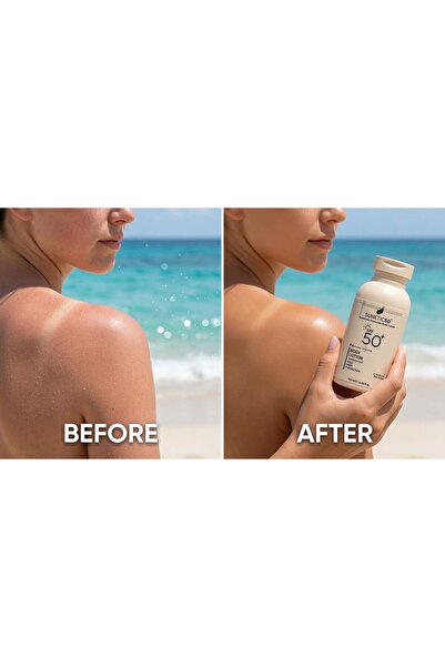 denge ilaç Sunetic Spf 50+ Sunscreen Body Lotion 180 ml Daily Skin Care Product