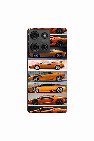 OEM Husa compatibila cu Motorola Moto G75 Silicon Gel Tpu Model Masini Lambor...