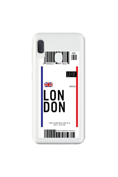 Other Samsung A20E London Arrival Transparent Silicone TPU Θήκη