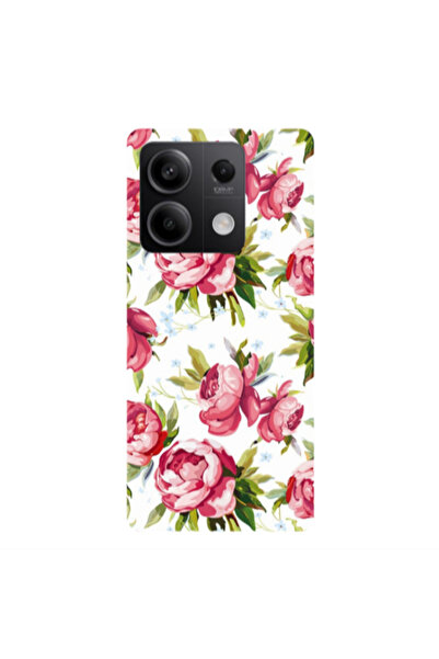 Other Xiaomi Redmi Note 13 5G Roses and laves Transparent Silicone TPU Θήκη