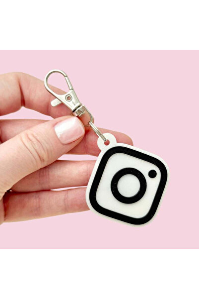 OEM Personalized Instagram NFC Keychain for your business