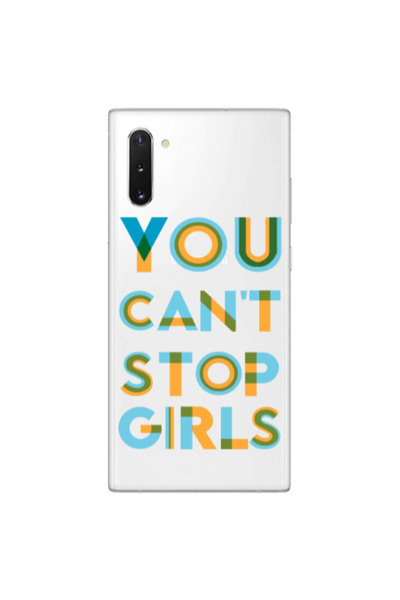 Other Samsung Note 10 You Cant Stop Girls Transparent Silicone TPU Θήκη