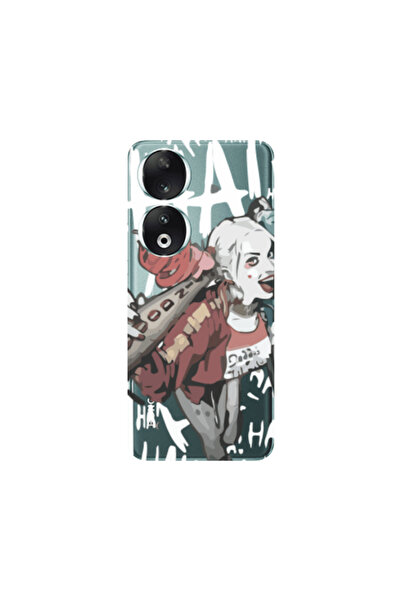 Other Honor 90 5G Ha Ha Ha Transparent Silicone TPU Θήκη