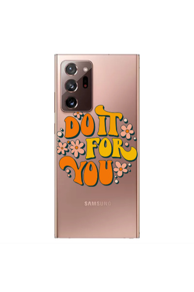 Other Samsung Note 20 Ultra Do it For You Transparent Silicone TPU Θήκη